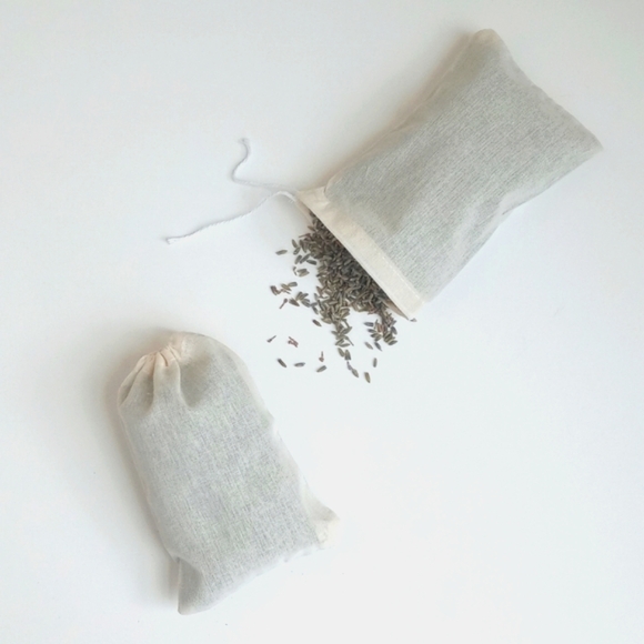 2x Lavender Sachets (Organic French Lavender Flower) Sachets Set of 2 - Picture 3 of 9